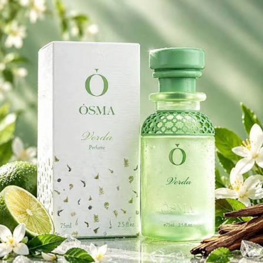 Osma Verda Eau de Parfum 75ml bottle and box